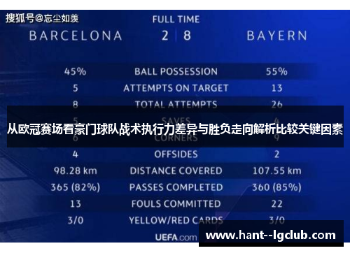 从欧冠赛场看豪门球队战术执行力差异与胜负走向解析比较关键因素